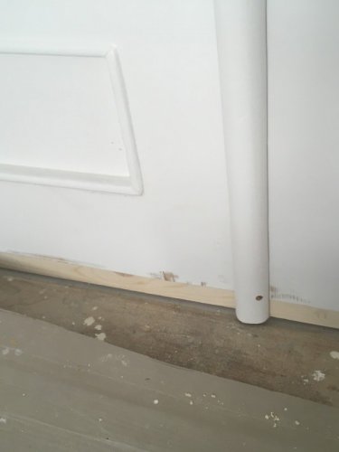 prodloužení a usazení zámku