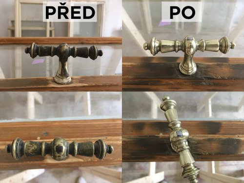 Renovace špaletového okna zlatá střední - okno po renovací